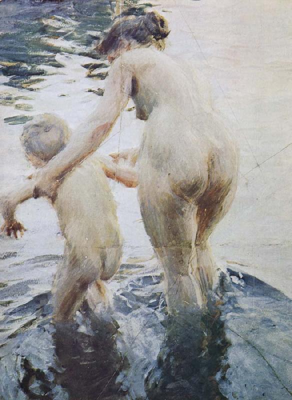 Anders Zorn en premiar I oil painting image